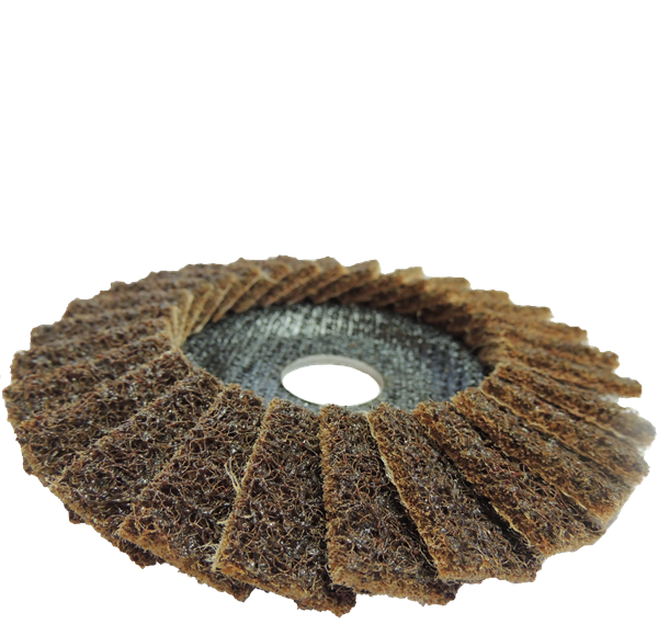 Нетканый лепестковый круг Klingspor SMT800 125 мм. Coarse